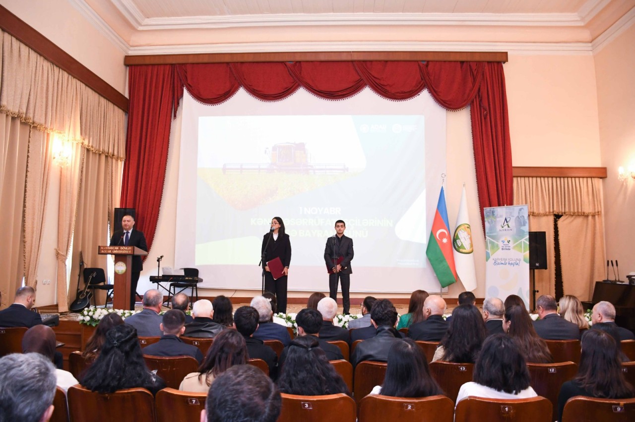 ADAU-da 1 Noyabrla bağlı tədbir keçirildi - FOTOLAR